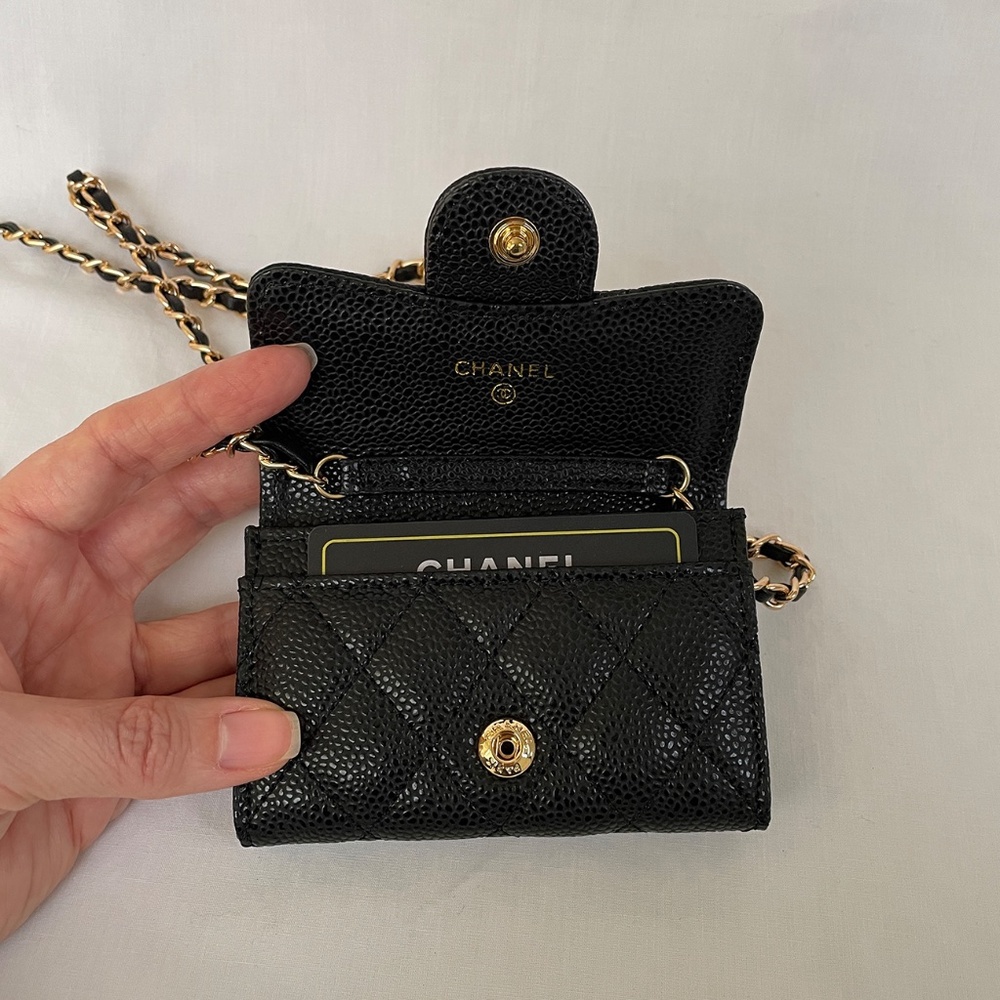 Chanel Small Crossbody Wallet Chain Strap VIP/GWP - Picture 5 of 11
